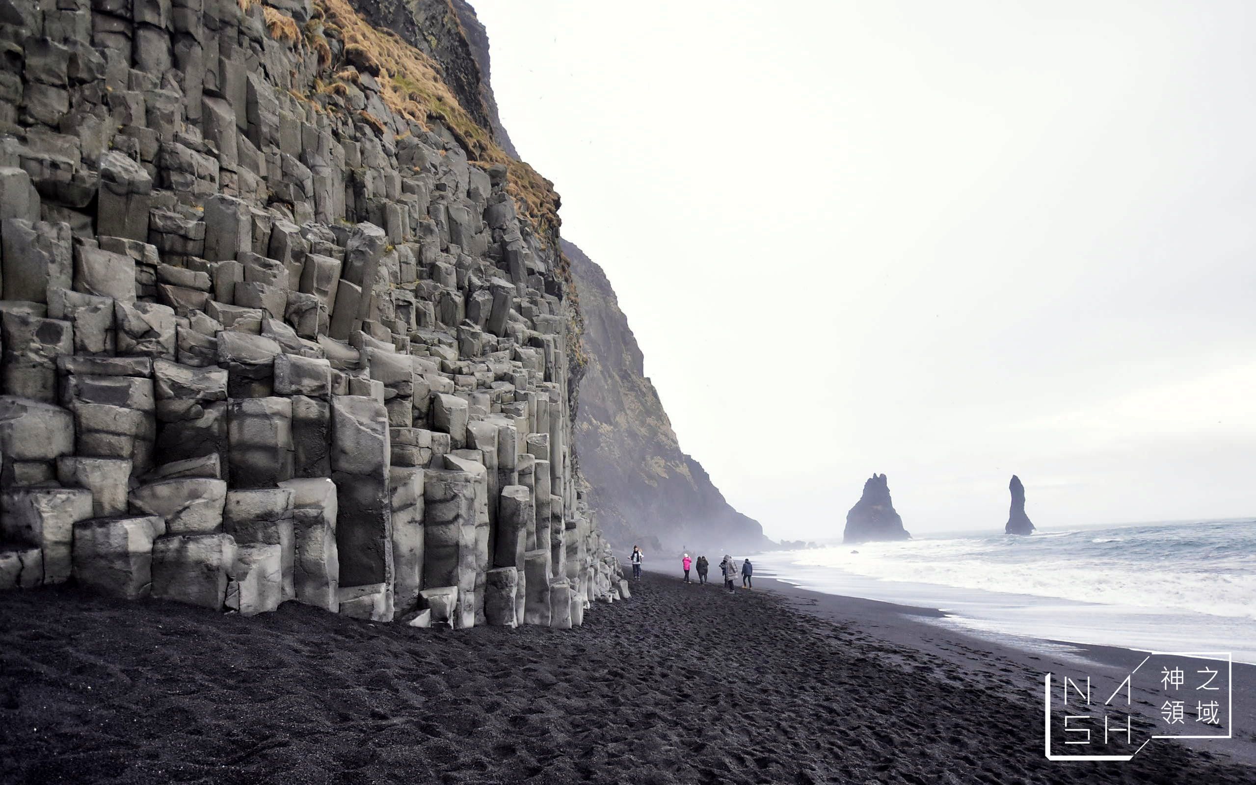 黑沙灘,Reynisfjara Beach,冰島自由行環島景點推薦,冰島自助景點推薦