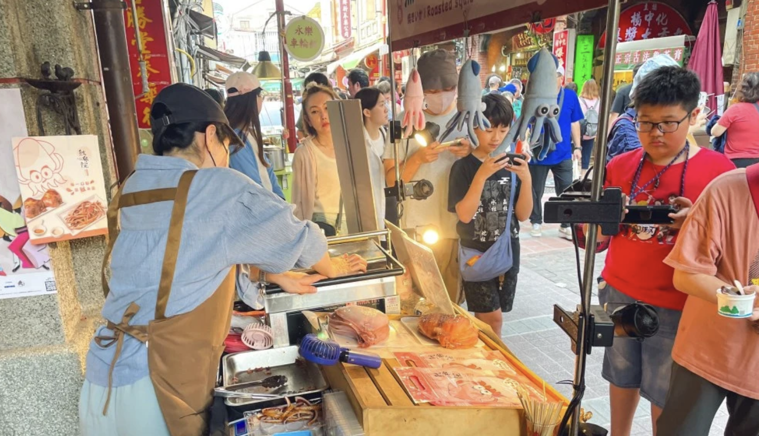 魷布院鮮烤魷魚
