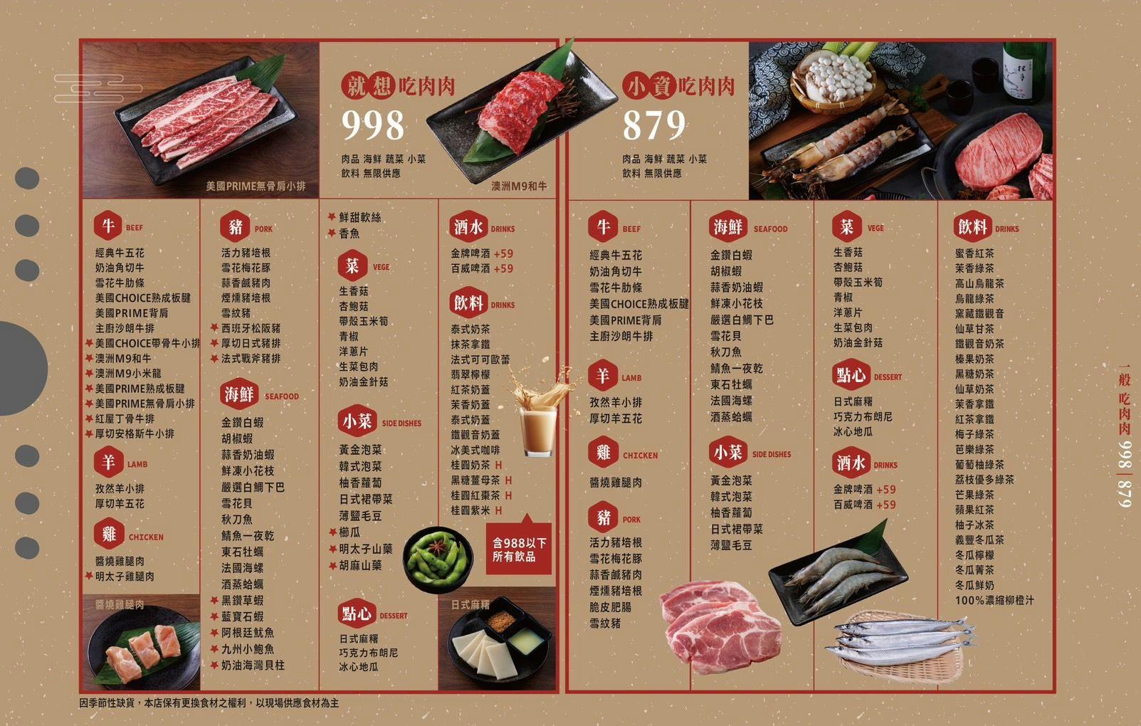 【桃園燒肉推薦】吃肉肉燒き肉専門店|A5和牛吃到飽天花板,厚切牛舌、北海道干貝、天使紅蝦通通無限續! @Nash,神之領域  @Nash,神之領域