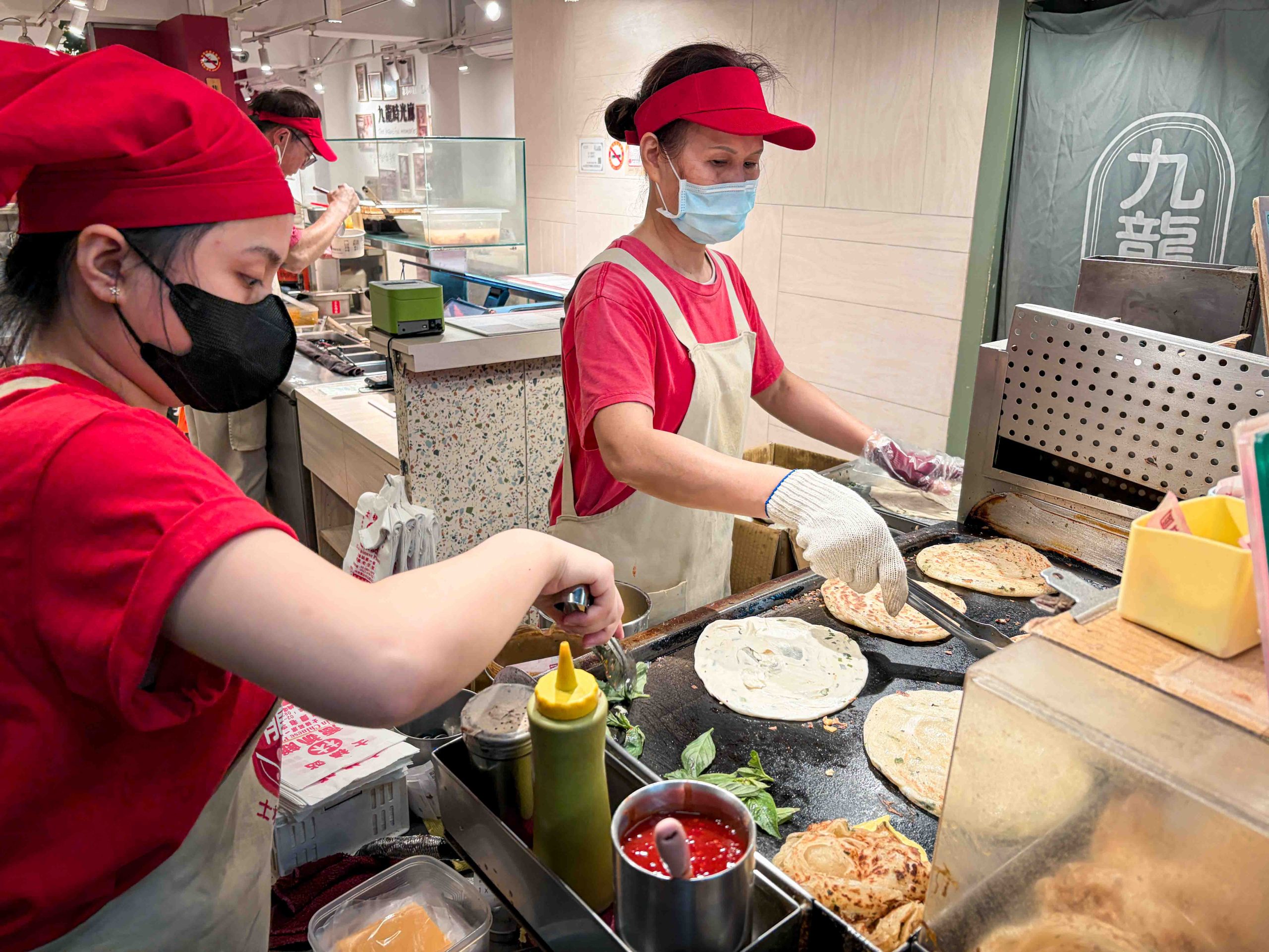 士林站林家蔥抓餅