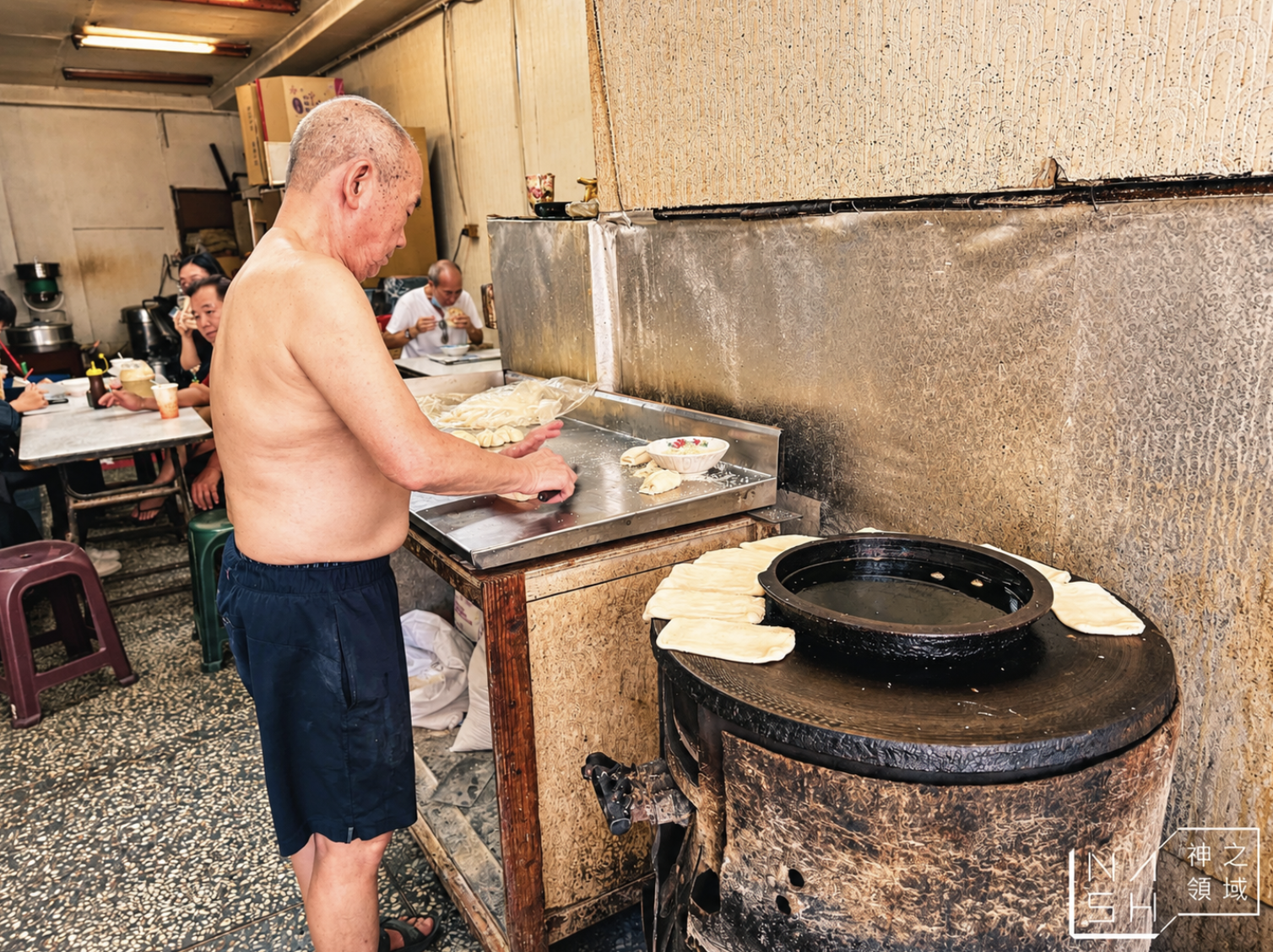 原西園橋下燒餅油條