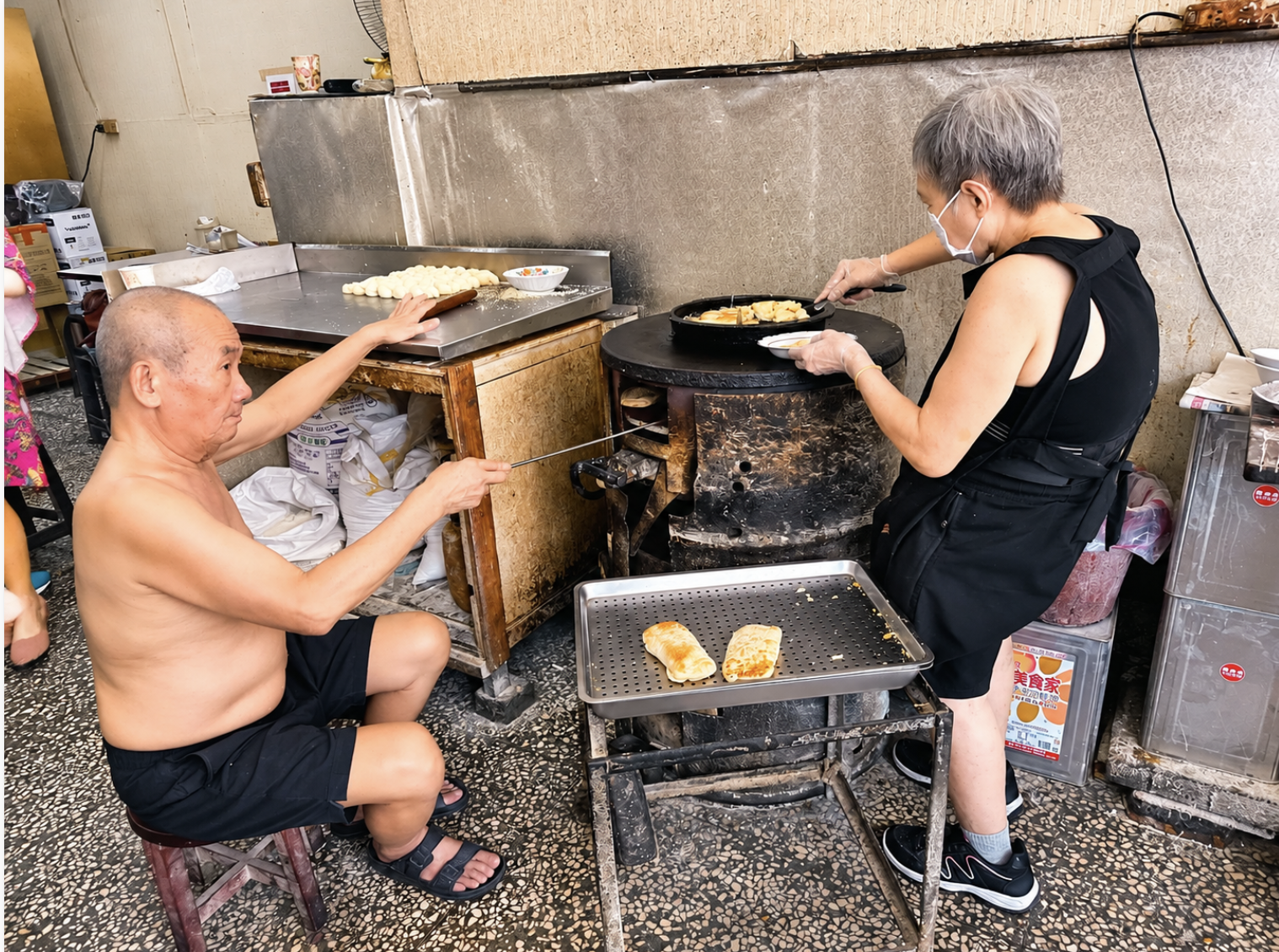 原西園橋下燒餅油條 原西園橋下燒餅油條
