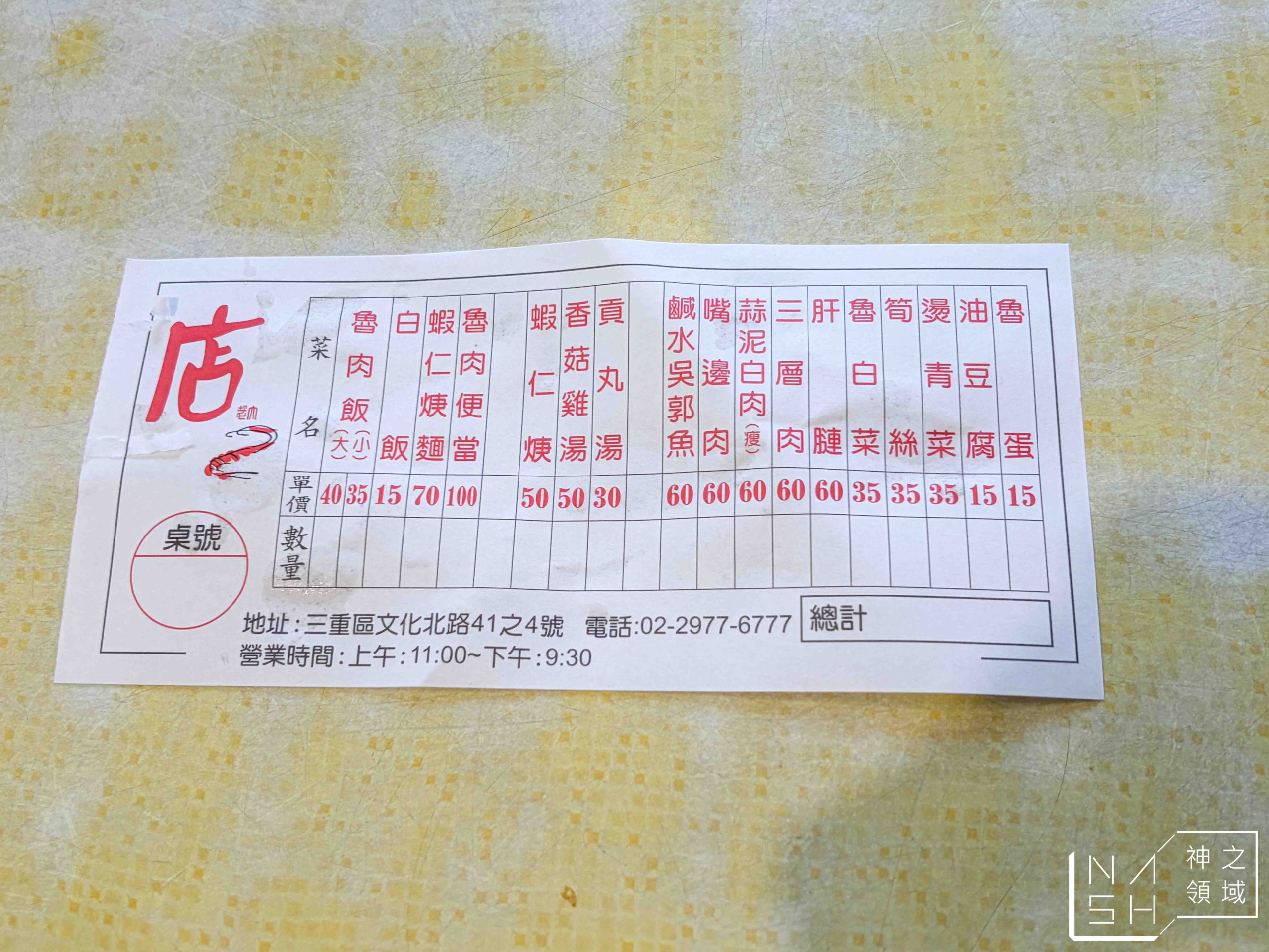 【三重美食】店老大魯肉飯|米其林推薦店小二分店,滷肉飯、蝦仁羹必點 @Nash,神之領域 @Nash,神之領域