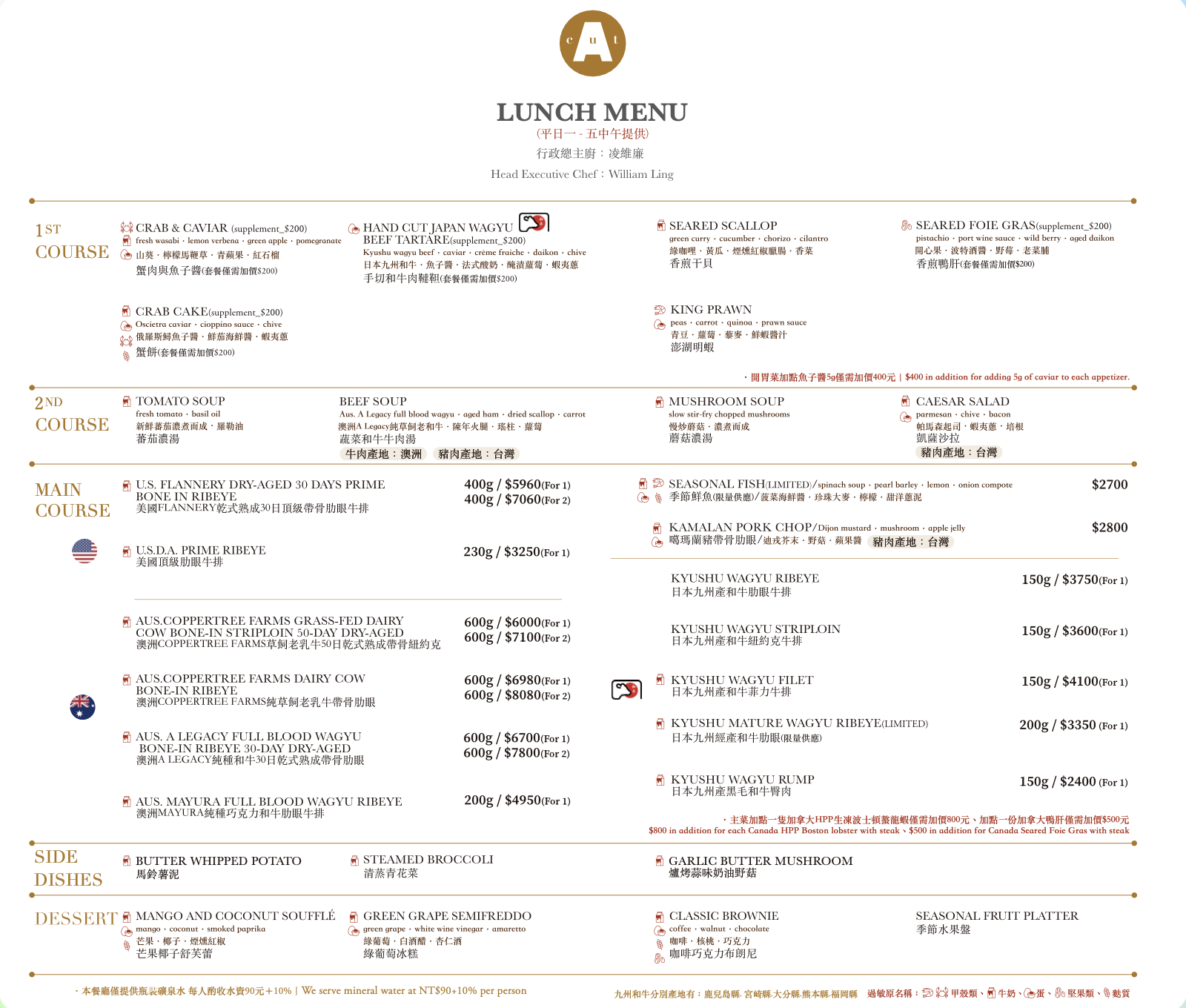 A CUT 牛排館