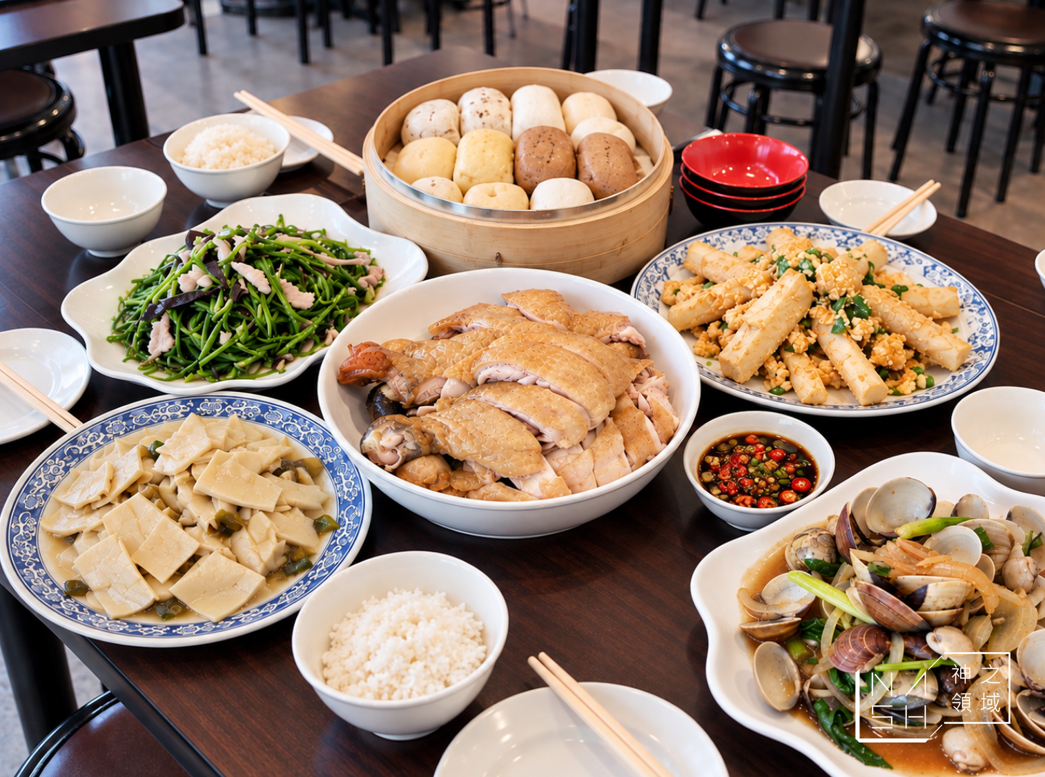 【新埔美食推薦】呷雞啦餐館|青菜園第三代開到板橋!招牌白斬雞不用上陽明山就吃得到 (菜單) @Nash,神之領域 @Nash,神之領域